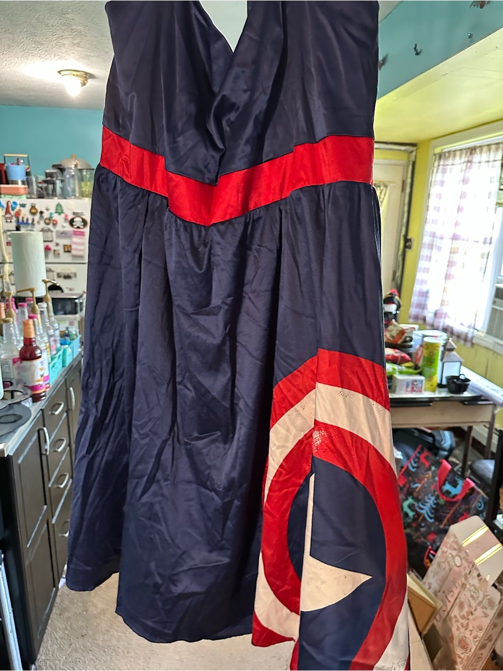 torrid captain America Halter Dress